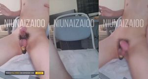 Asian cutie twink and his huge throbbing cock - part 16