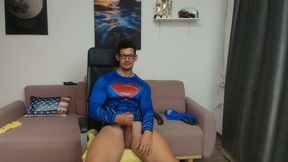 Superman Play with His Dick