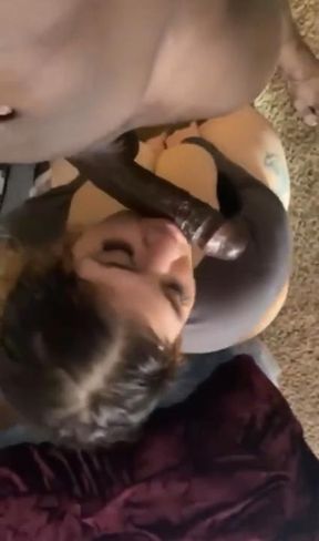 SLUTTY BBC DEEP THROAT 😍