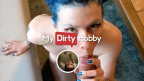 Gorgeous home deepthroat