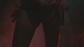 Horny strip-club visitor has chosen the most attractive pole dancer to drill her in all her holes