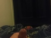 Trans Girl cums hard (pre hormones)