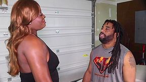 Hd- Ebony Milf Get Her Wet Pussy Pounded In The Garage