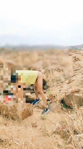 Tall Boy Forest Cumshot