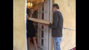 The Beautiful Blonde on the Dick