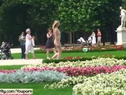 Hanka - Sweet blonde enjoys the sun in public