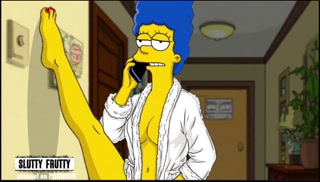 Married Housewife Gets Fucked in a Dirty Toilet. Cartoon Parody