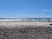 👸🏼Pink Pussy🍓 and Big Dick🍆 Hanging on the NudeBeach🏖️. Voyeurs Dream💭