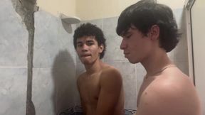 We Eat Ass and Fuck Hard in the Shower