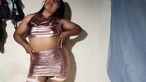 Stepsister pleases mom by lying &mdash;  then offers her booty to me