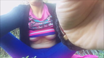 OUTDOOR PEE INCIDENT DURING STRECHING SESSION!