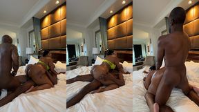 prince yahshua, jayla page & don sudan in a dp with a cream pie ? in both holes