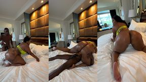 prince yahshua, jayla page & don sudan in a dp with a cream pie ? in both holes