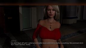Jenna delivers her first handjob. 3D porn cartoon sex
