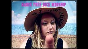 Hands free dick worship Camp Sissy Boi Version by Goddess Lana