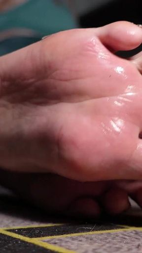 She Likes to Play with Her Soft, Dirty Feet