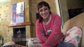 sofa, movie and good sex with lucia nieto