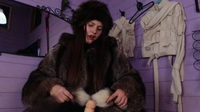 Tickling and orgasm from fur Lady POV
