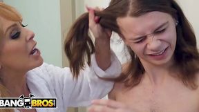 Cougar Step Mom Seduced Pimply Step Son!