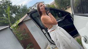 Strict Stepmom Car Smoke Breastfeeding