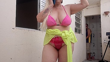 Vivi Guedez - ANAL NO PELO - Fetiche pelo sobrinho!