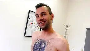 Tattooed Twink Gets Ridden Hard and Covered in Cum – DirtyScout 18+