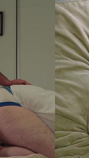 Sucking, Ball Licking and Face Fucking Turns Into Very Intimate and Sensual Sex with V's Ass Milking Me at the End!