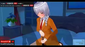 Anime Goddess Rides Extreme Pleasure with Raw Passion and Fiery Ahegao