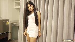 This Asian Chicks Creampy Pussy