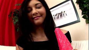 Chinita is a kinky little slut! She gets off on food play and she enjoys having her pussy...