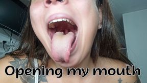 Opening my big mouth in detail