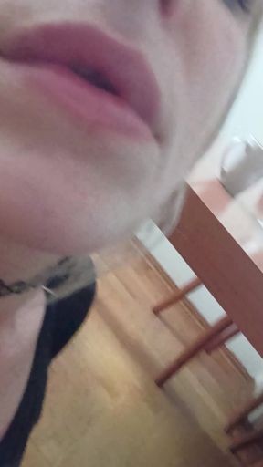 Lick your lips for me!