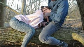 Seduced a sultry stranger by the park's bushes in an afternoon tryst