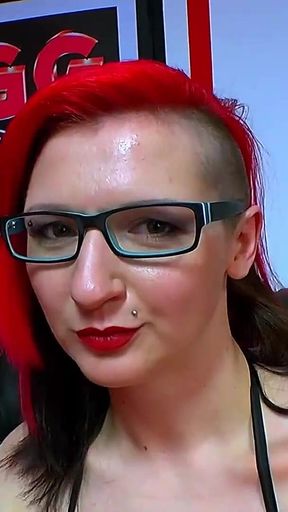 German Girl Use Sextoys Dildo