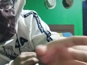 YOUR FEMBOY BOYFRIEND CUM TWO TIMES IN ONE!💦 (testing sex toy and exposing my ass❤️)