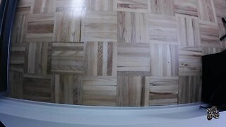 Getting caught on camera with white socks: filmed under the desk