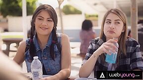 Conflicted Teen 18+ Kristen Scott Discovers Her Sexuality With Bestie Kendra Spade