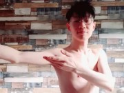 CUTE BOY DANCES LIKE A HAWAIIAN