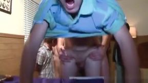 Teen boy butt fucked gay in college fraternity ritual