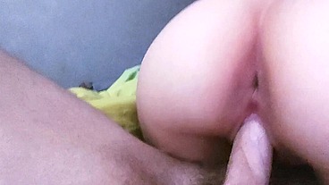 Husband fucked me in at morning and cum inside