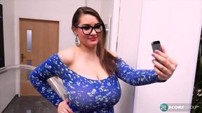 Long hair video with flashy doxy from BigBoob Bundle