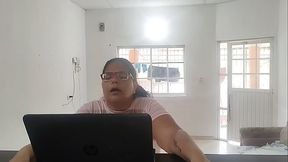 Housewife pays a technician with a good blowjob and a hard and delicious fuck while her husband works