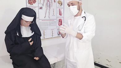 Fake Gynecologist Exam Fucks Nun In Hospital Sex Thrashing Hard