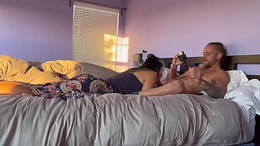 GREEN EYES Asian POV *intense* DEEPTHROAT