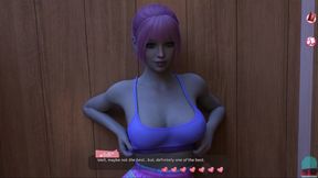 [Gameplay] HELPING THE HOTTIES #101 – Visual Novel Gameplay