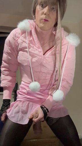 Jess Silk Rides Dildo