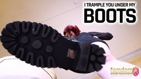 I'll trample you under my boots! ( Giantess Feet & Boots with Madam Moreigh ) - FULL HD MP4