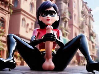 Superhero Ladyboy on a Ribald Mission – Stuffed with Knobs in Each Gap & Double Penetration