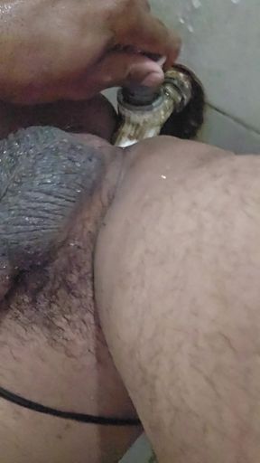 Self sex with cock