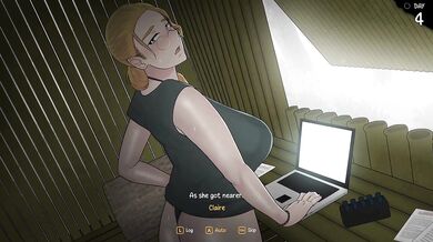 Redhead Pawg Sucks Cock in Pond During 3D Hentai Gameplay